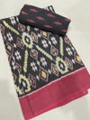  MG113-01 Plain Linen Digital Printed Non Catalog Sarees Manufacturers